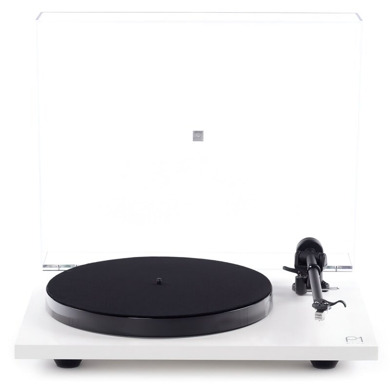 Gramofon REGA Planar 1 Plus Biały, Manualny, Napęd paskowy, Wkładka Rega, Pokrywa w zestawie, Prędkość odtw. 33 1/3,45 obr./min