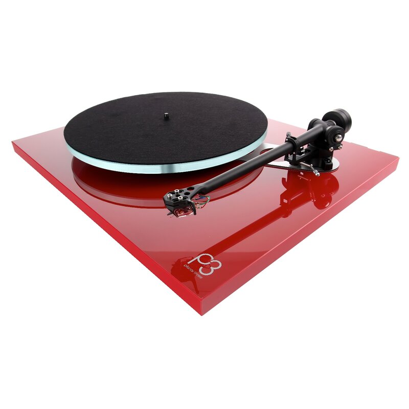 Gramofon REGA Planar 3 (bez wkładki) Czerwony