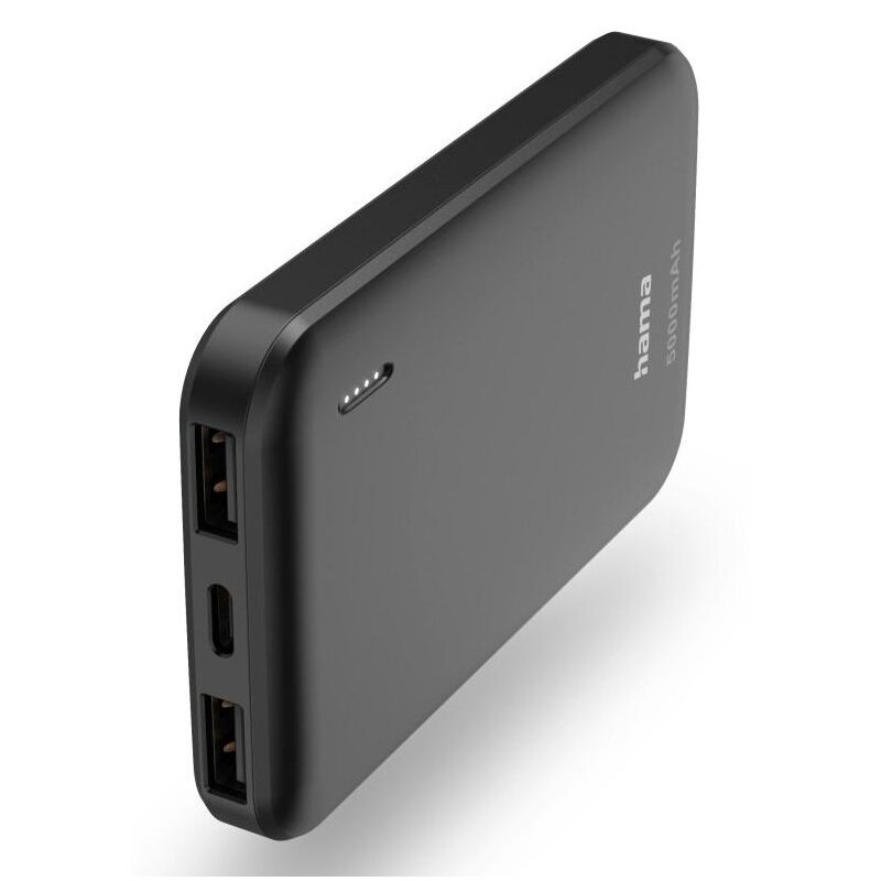 Powerbank HAMA Pocket 5 5000 mAh 10W Antracyt
