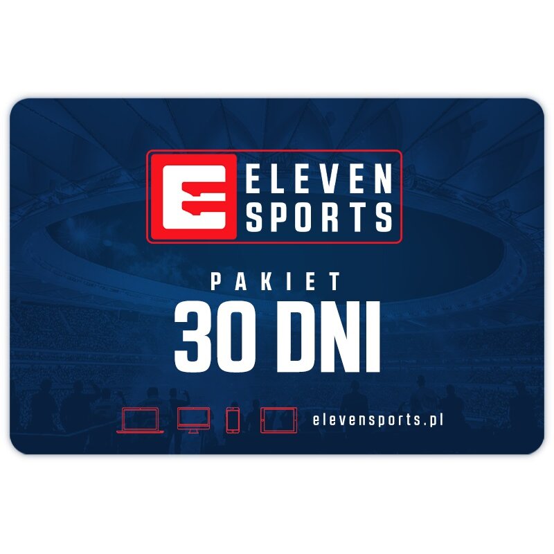 Karta podarunkowa ELEVEN SPORTS Pakiet 30 dni