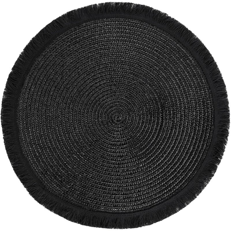 Podkładka AMBITION Hawai 38 cm Czarny