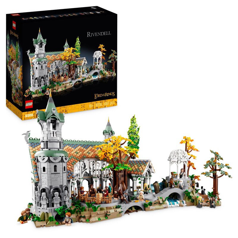 LEGO 10316 Icons Władca pierścieni: Rivendell