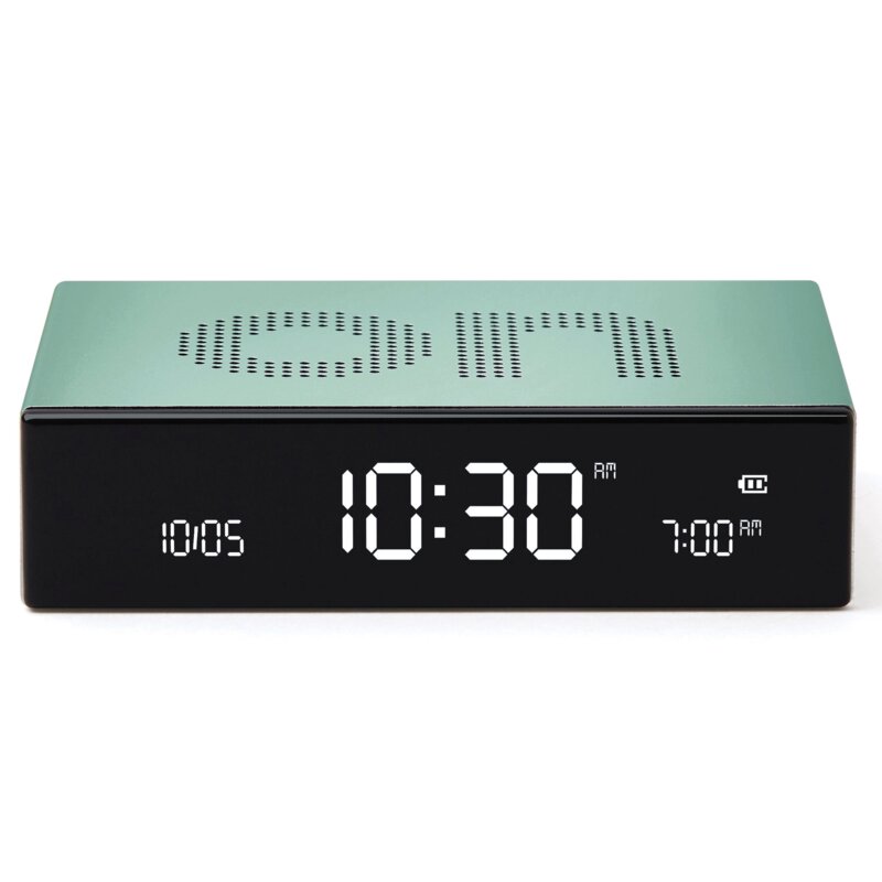 Budzik LEXON Flip Premium LR152M1 Miętowy