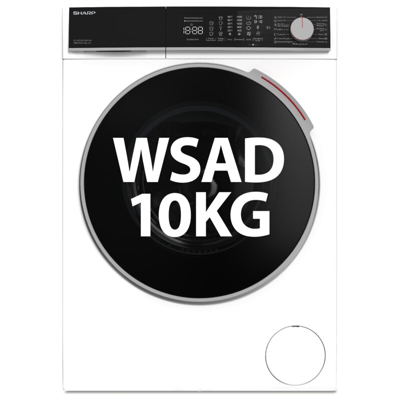 Pralka SHARP ES-NFL014CW1NA-PL 10kg 1400 obr