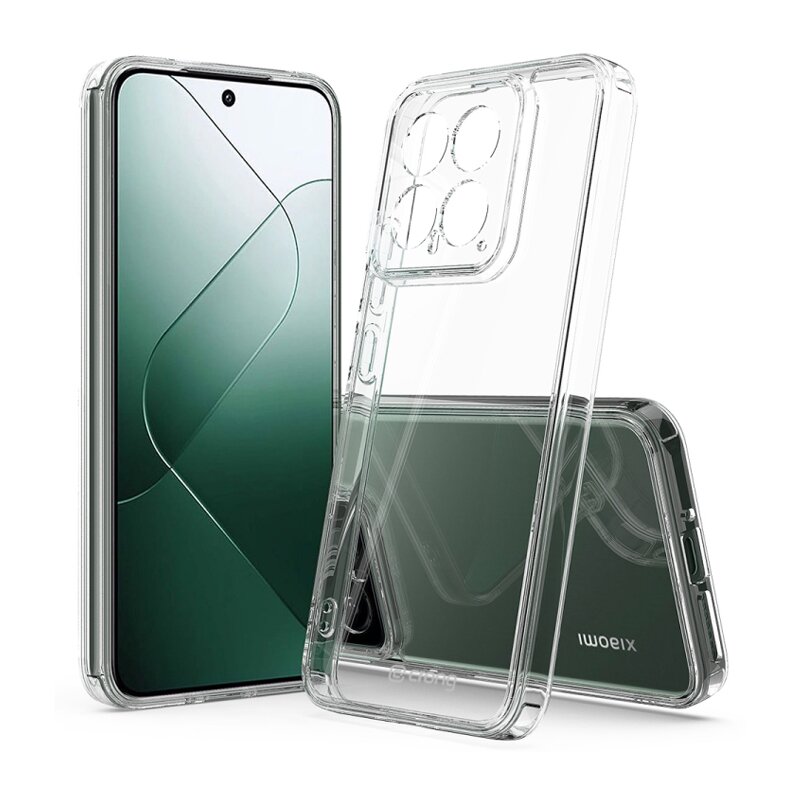 Etui CRONG Crystal Shield Cover do Xiaomi 14 Przezroczysty