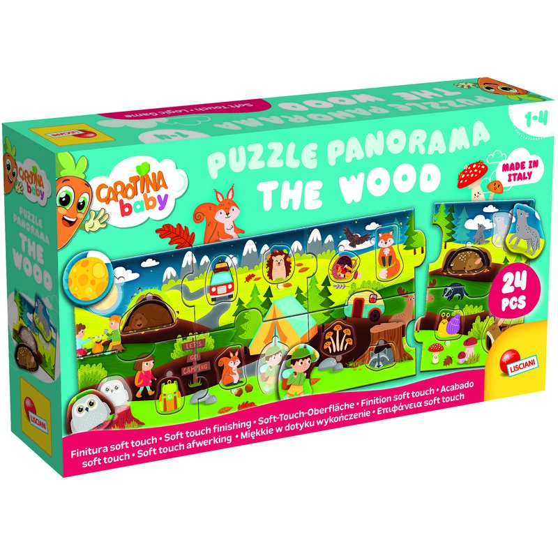 Puzzle LISCIANI Carotina Baby Las 304-105373 (10 elementów)