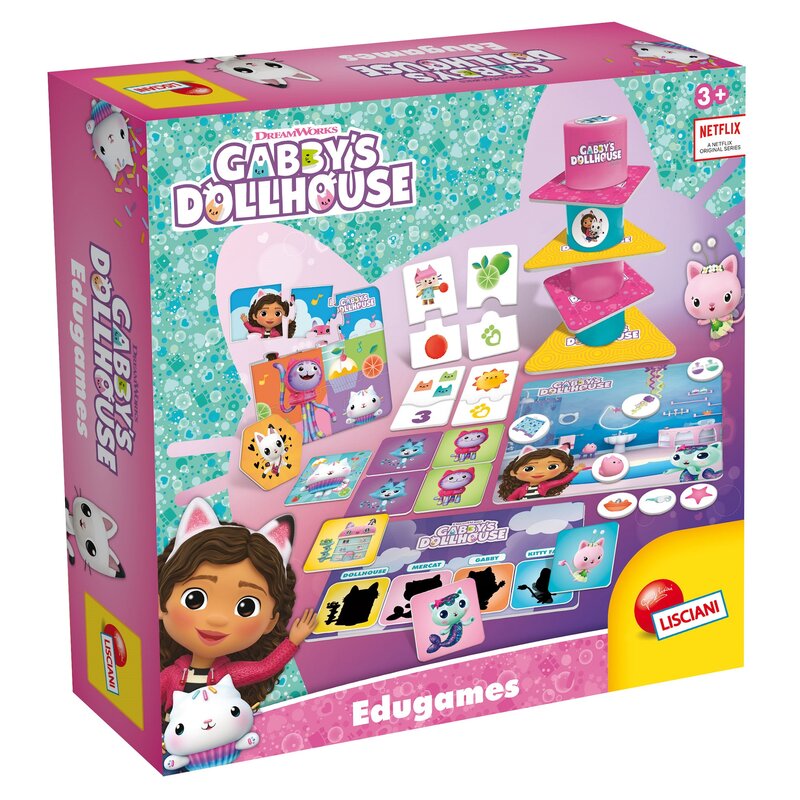 Gra edukacyjna LISCIANI Koci Domek Gabi Zestaw gier 304-103348