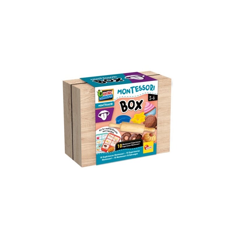 Zabawka edukacyjna LISCIANI Montessori Box Smak 304-105472