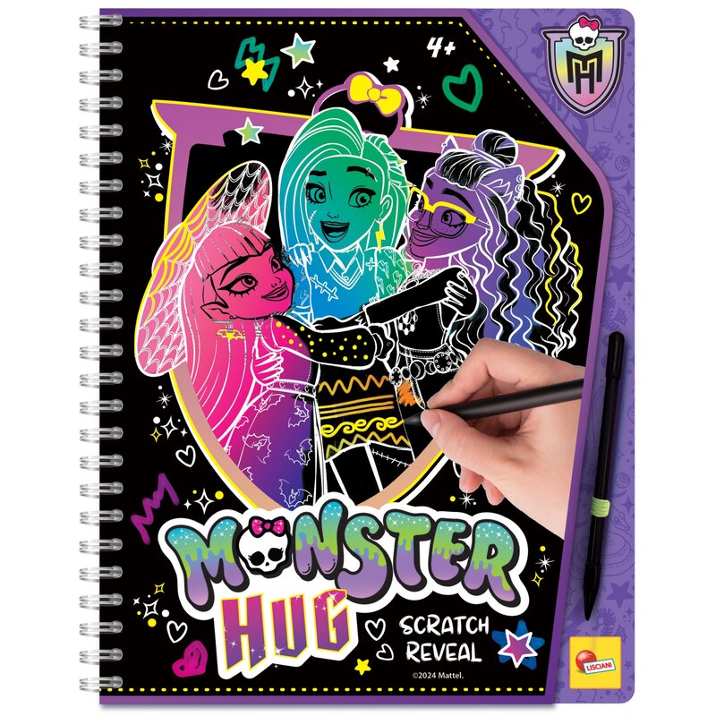 Zestaw kreatywny LISCIANI Monster High Sketchbook Monster Hug 304-12709