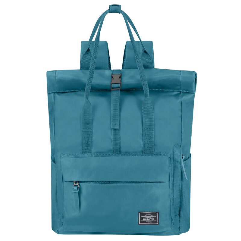 Plecak na laptopa AMERICAN TOURISTER Urban Groove UG25 Roll-Top 15.6 cali Breeze Blue Niebieski