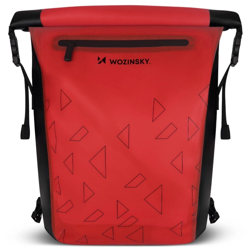Torba rowerowa na bagażnik WOZINSKY WBB31RE Czerwony