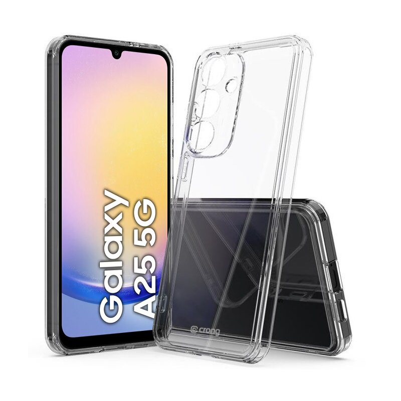 Etui CRONG Crystal Shield Cover do Samsung Galaxy A25 5G Przezroczysty
