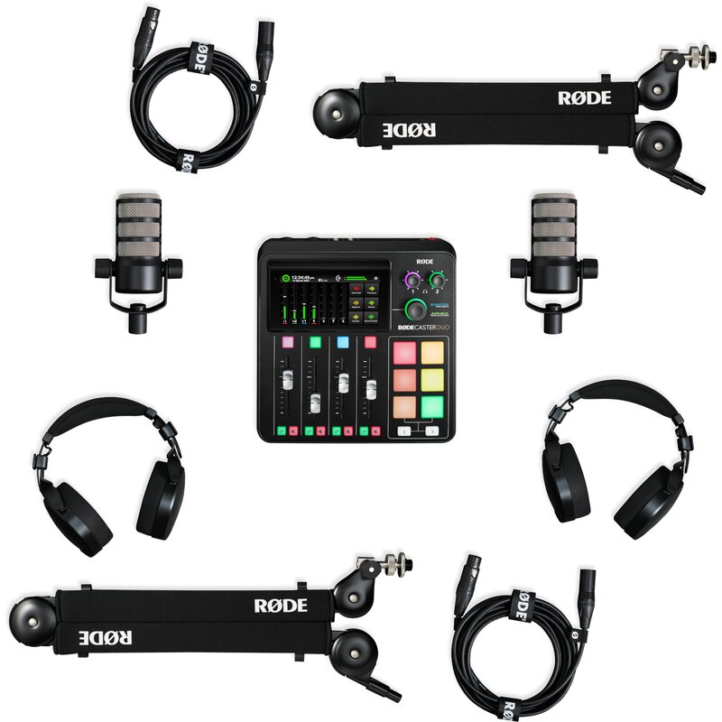 Zestaw RODE Duo Podcast Kit Kardioidalny