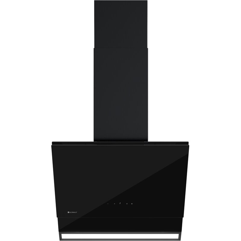 Okap GLOBALO Zenesor 60.2 Czarny 700m3/h 64dB klasa B
