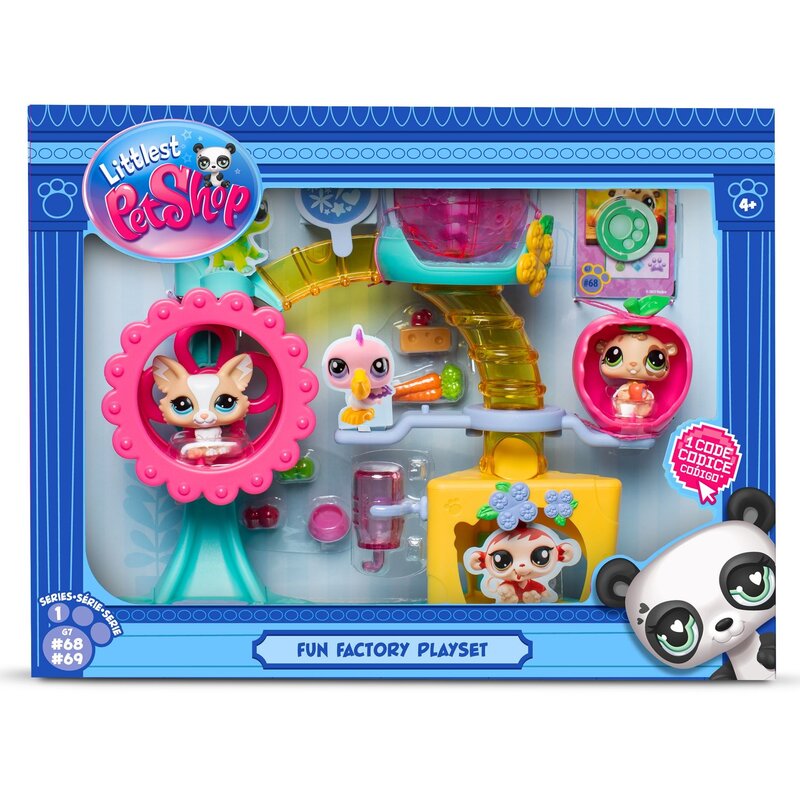 Zestaw figurek LITTLEST PET SHOP Fabryka zabawy Seria 1 LPS00519