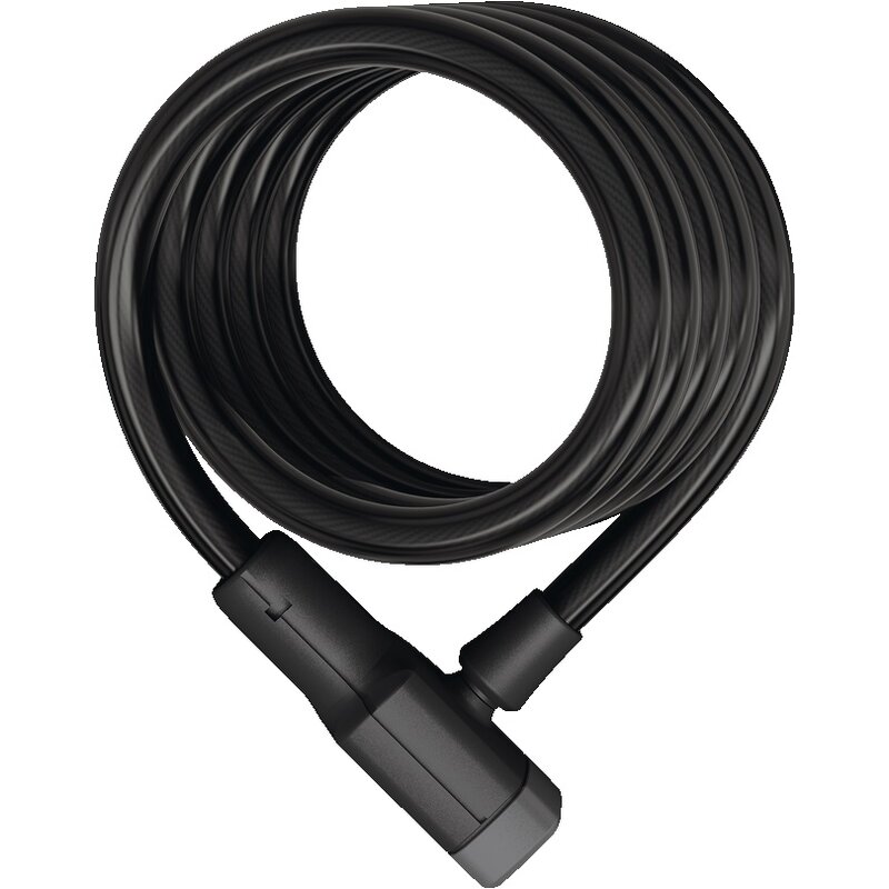 Zapięcie rowerowe ABUS Booster 6512K/180 BK Linka Czarny