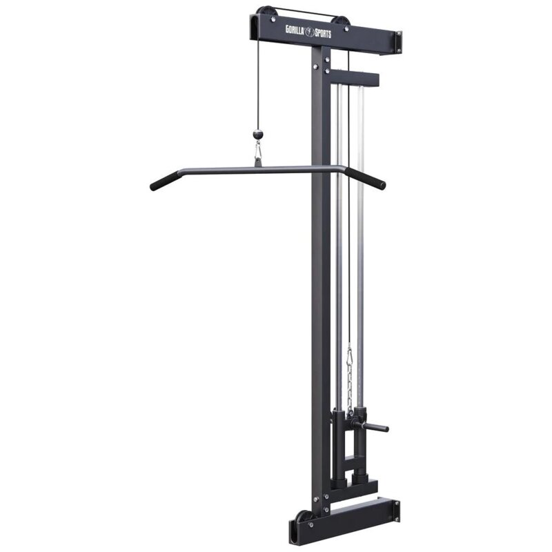 Wyciąg górny i dolny GORILLA SPORTS 4021 Czarny