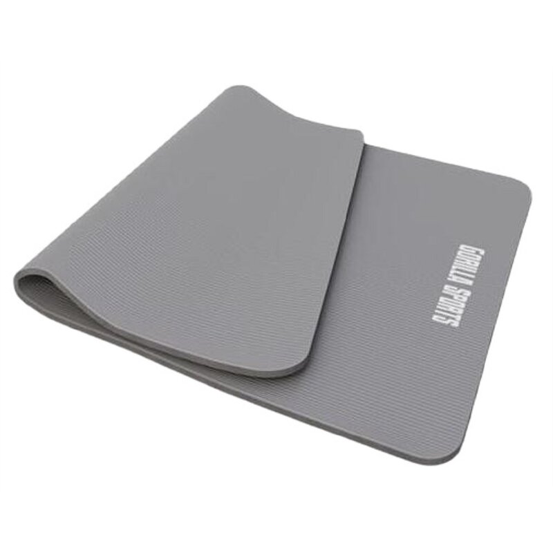 Mata do jogi GORILLA SPORTS Deluxe Szary