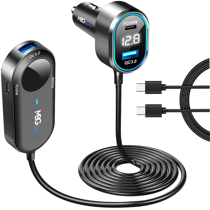 Rozdzielacz gniazda zapalniczki MBG LINE C79ADC + Ładowarka