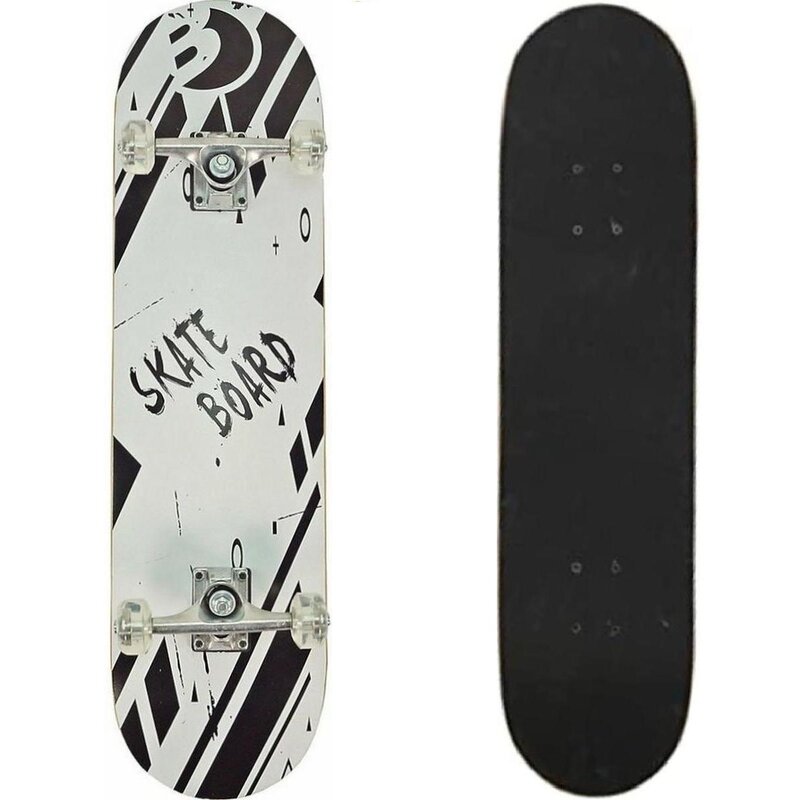 Deskorolka BEST SPORTING 302993 Biało-czarny