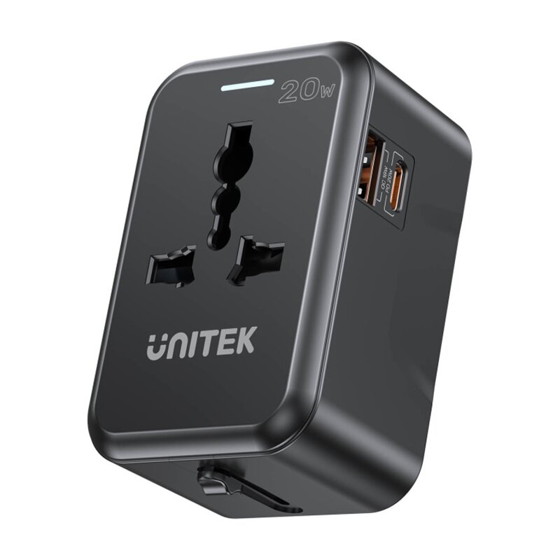 Unitek P1120ABK01 EU/US/UK/AUS PowerDelivery 20W