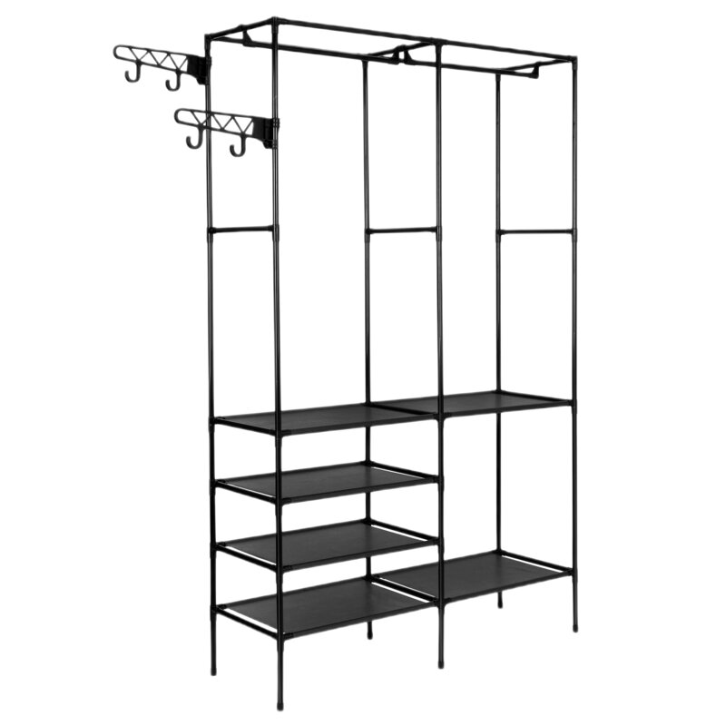 Garderoba na ubrania GOCKOWIAK Amelia Czarny