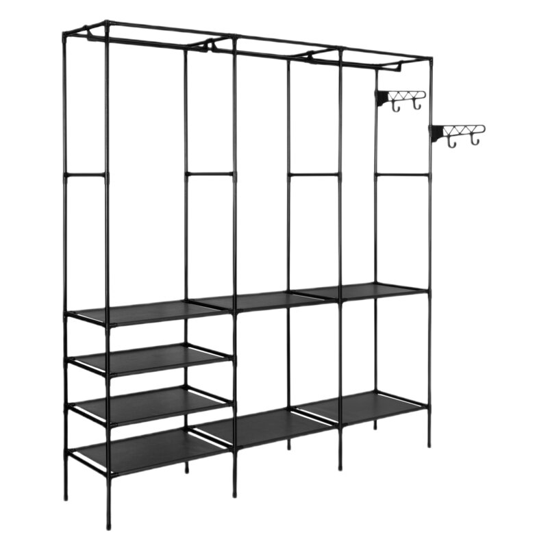 Garderoba na ubrania GOCKOWIAK Syntia Czarny