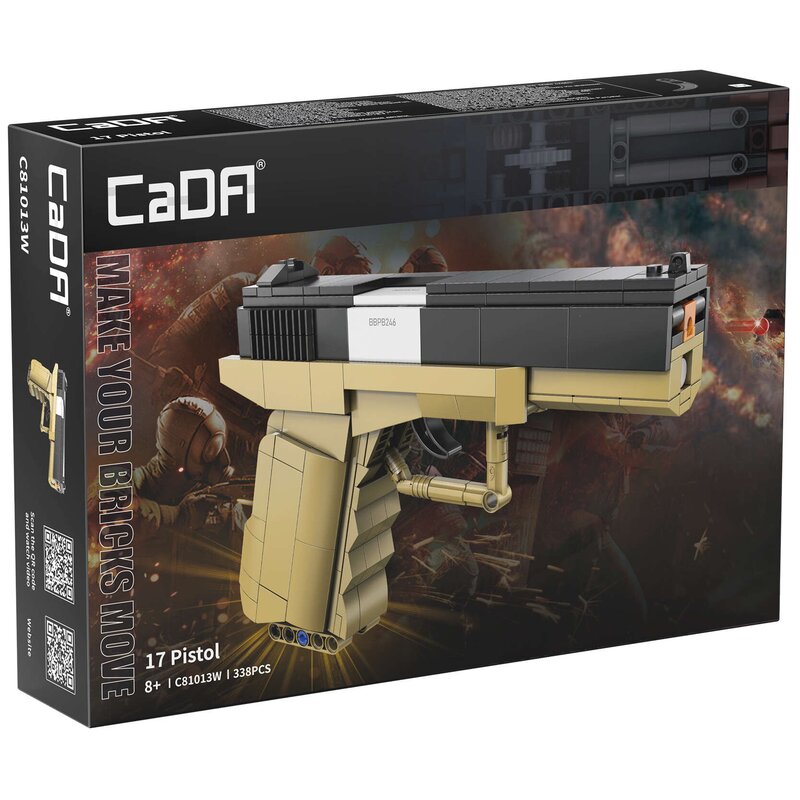 Klocki plastikowe CADA 17 Pistol C81013W