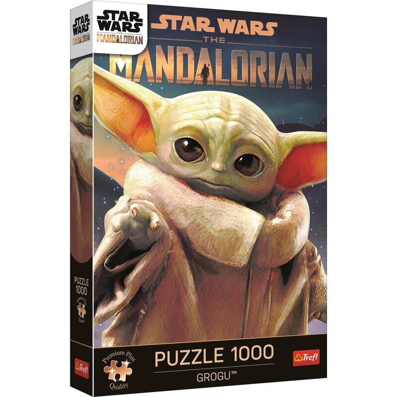 Puzzle TREFL Premium Plus Quality Star Wars the Mandalorian Grogu 10885 (1000 elementów)