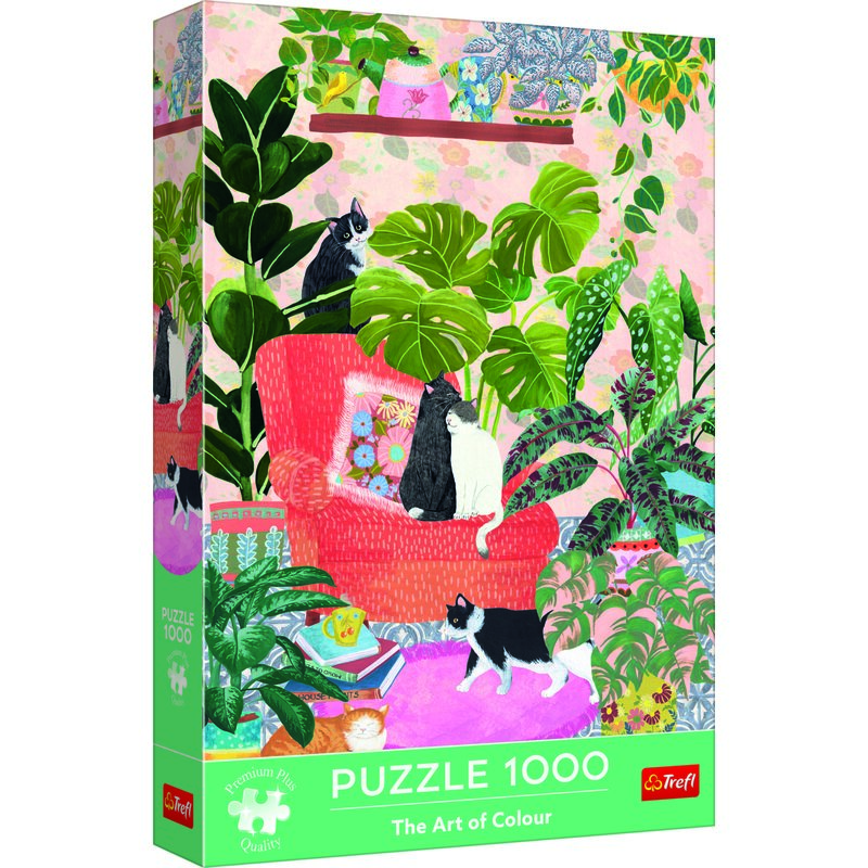 Puzzle TREFL The Art Of Colour Nie ma to jak w domu 10892 (1000 elementów)