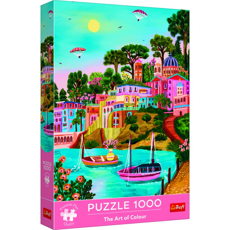 Puzzle TREFL The Art Of Colour Siros Grecja 10893 (1000 elementów)