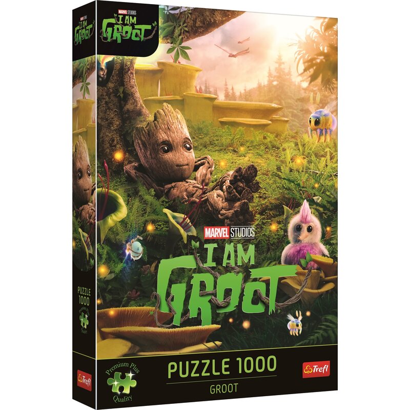 Puzzle TREFL Premium Plus Quality Marvel Studios Groot 10834 (1000 elementów)