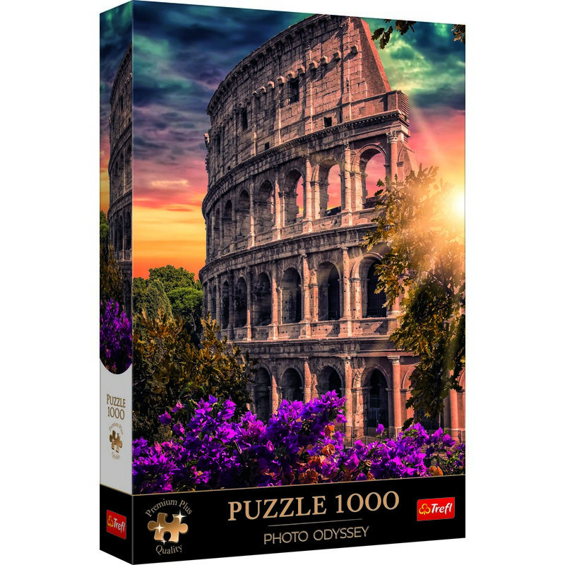 Puzzle TREFL Premium Plus Quality Photo Odyssey Koloseum Amfiteatr w Rzymie 10857 (1000 elementów)