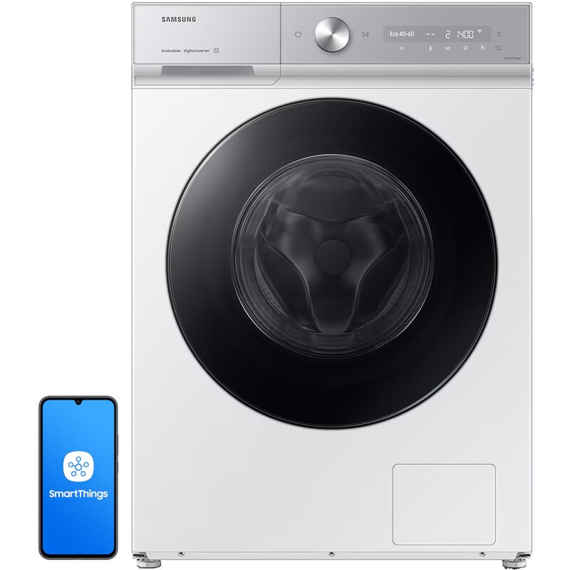 Samsung Bespoke WW90DB8U95GHU4 Funkcje AI 9kg 1400obr/min Zdalne sterowanie