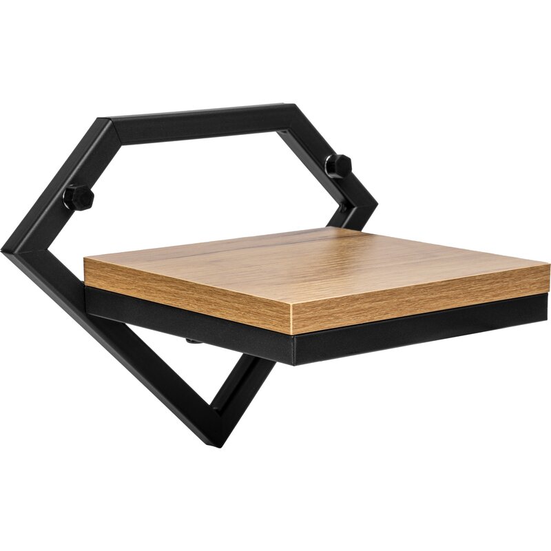 Kwietnik LOFTINSPIRED Doron Craft dąb Czarny