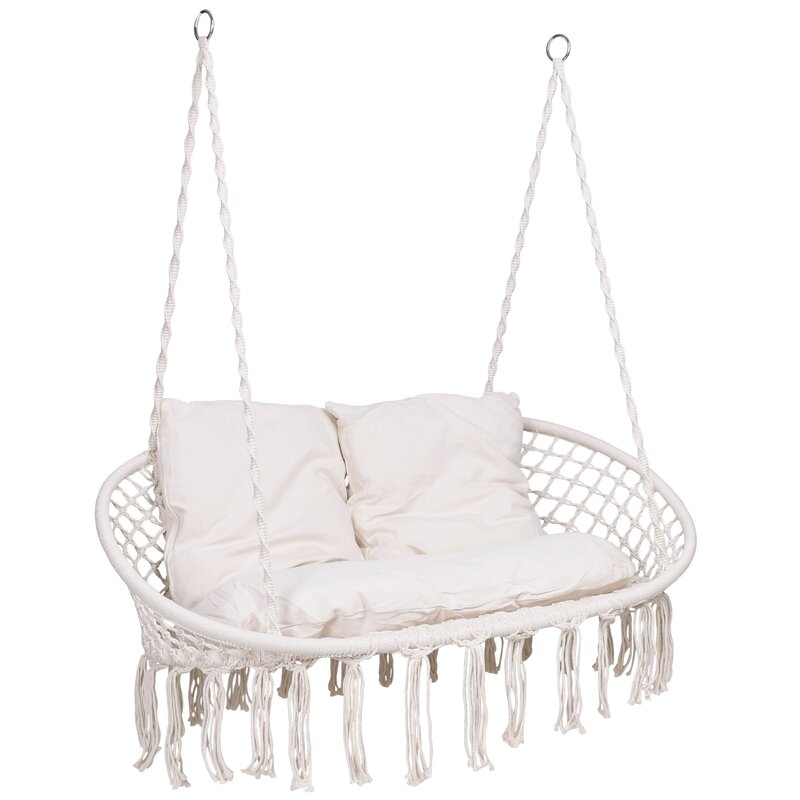 Fotel podwieszany GOCKOWIAK Lagos Kremowy