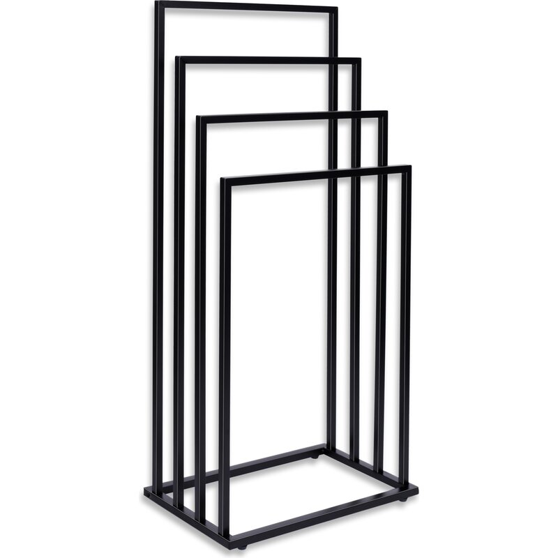 Wieszak łazienkowy LOFTINSPIRED Neli Czarny