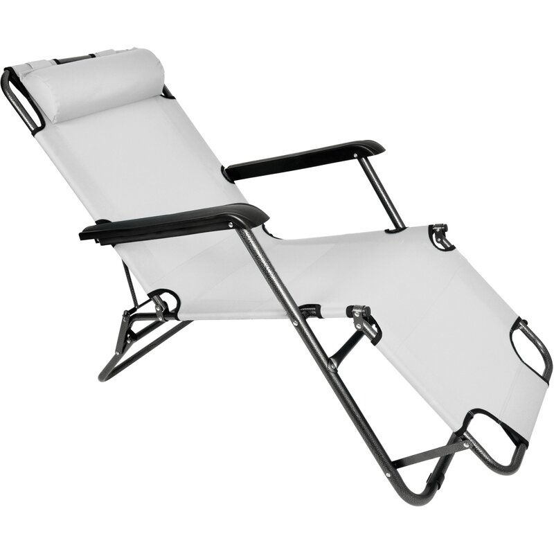 Leżak ogrodowy EHOKERY Leon Szary