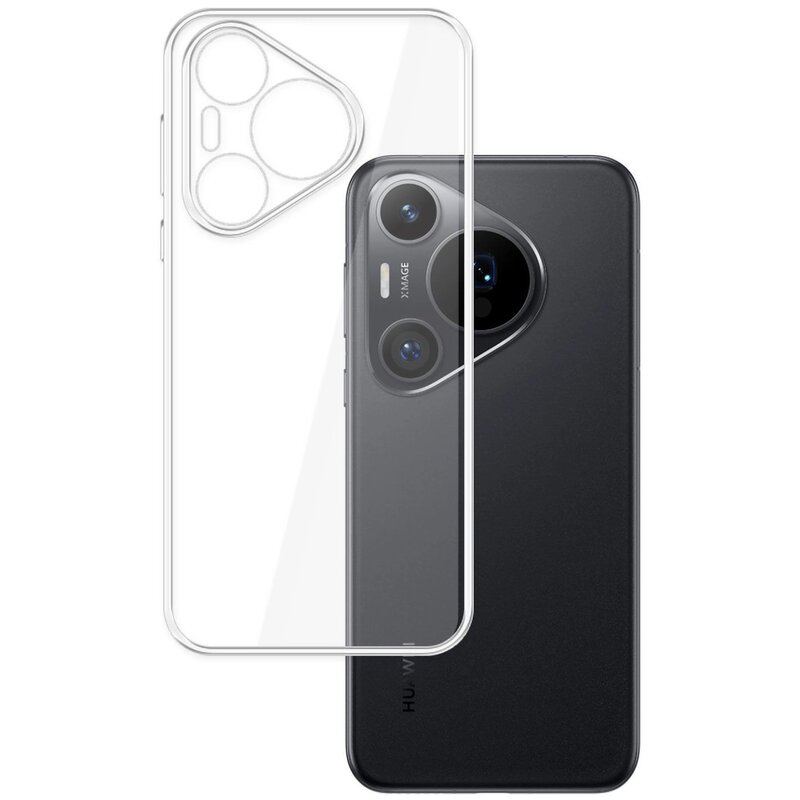 Etui 3MK Clear Case do Huawei Pura 70 Pro / 70 Pro+ Przezroczysty