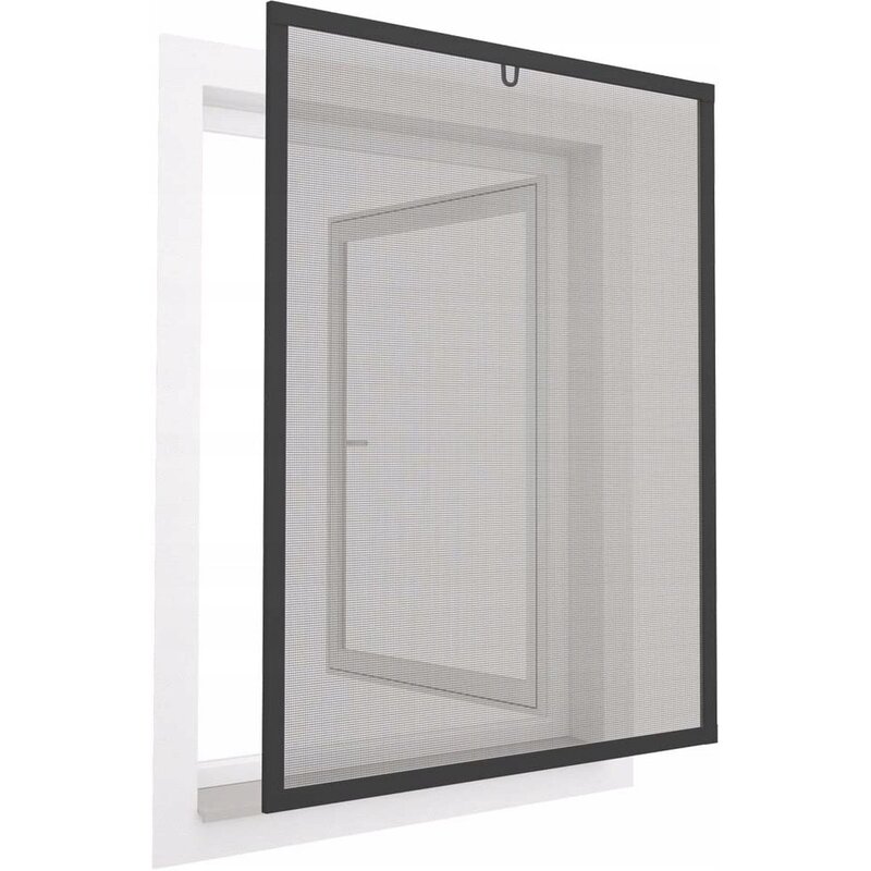 Moskitiera EASY LIFE Alu (80 x 100) Antracytowy
