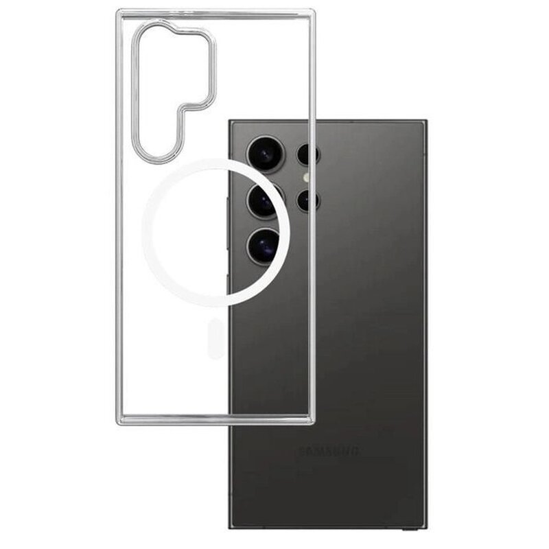 Etui 3MK MagCase do Samsung Galaxy S24 Ultra Przezroczysty