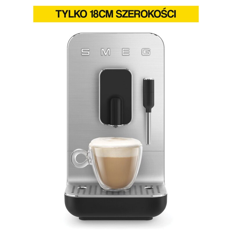 Ekspres SMEG BCC12BLMEU 18 cm szerokości