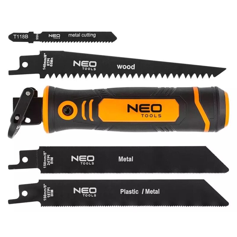 Uchwyt do brzeszczotu NEO TOOLS 44-650 zestaw 4 + 1