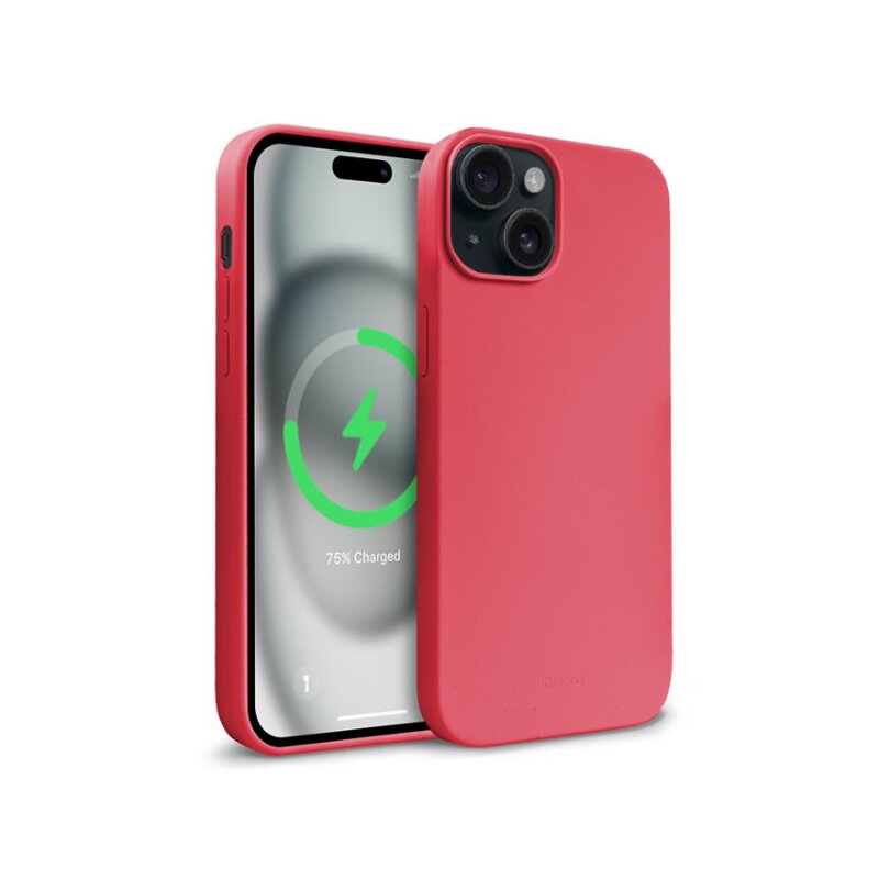 Etui CRONG Color Cover Magnetic MagSafe do Apple iPhone 15 Różowy