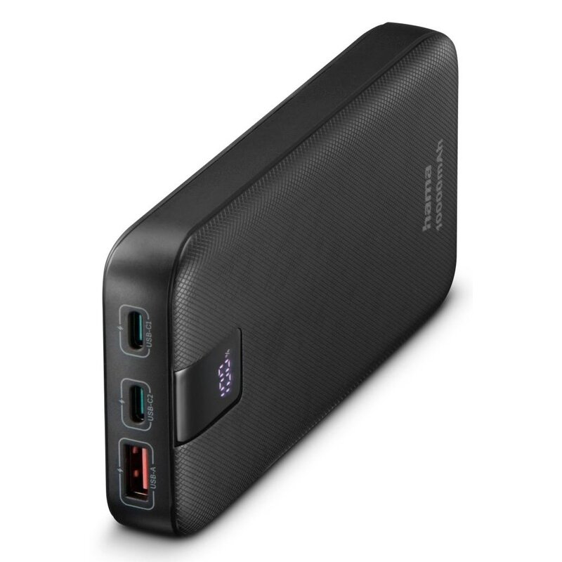 Powerbank HAMA PD 10 10000 mAh Antracytowy