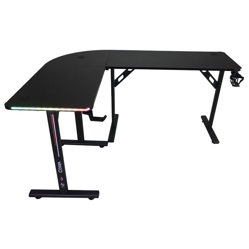 Biurko gamingowe COBRA CRF4552RGB Czarny