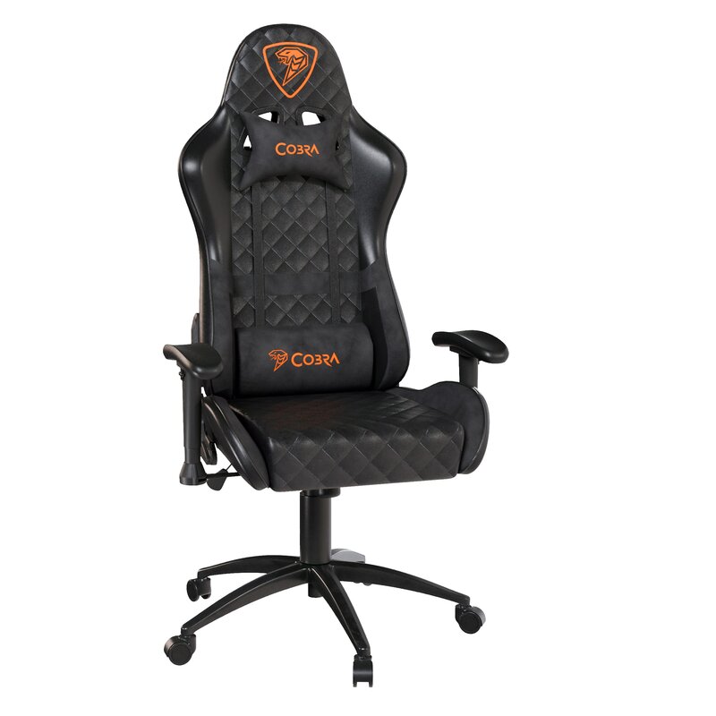 Fotel gamingowy COBRA Draco CRF191 Czarny