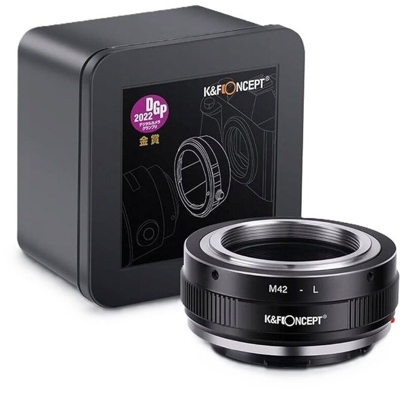 K&F Leica L-mount na obiektyw M-42
