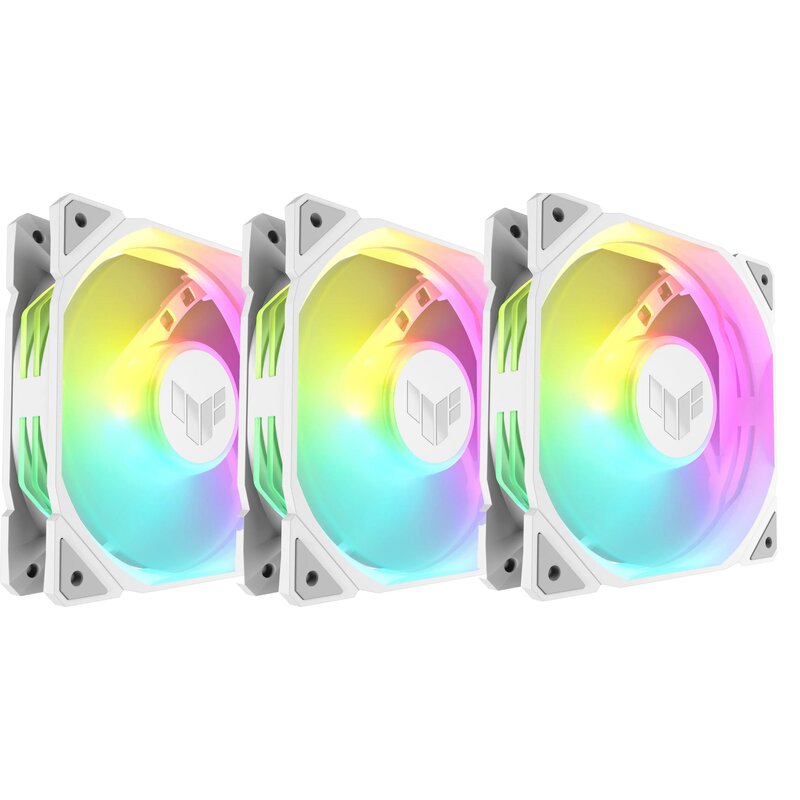 ASUS TUF Gaming TR120 ARGB Fan Triple Pack 3szt. Biały