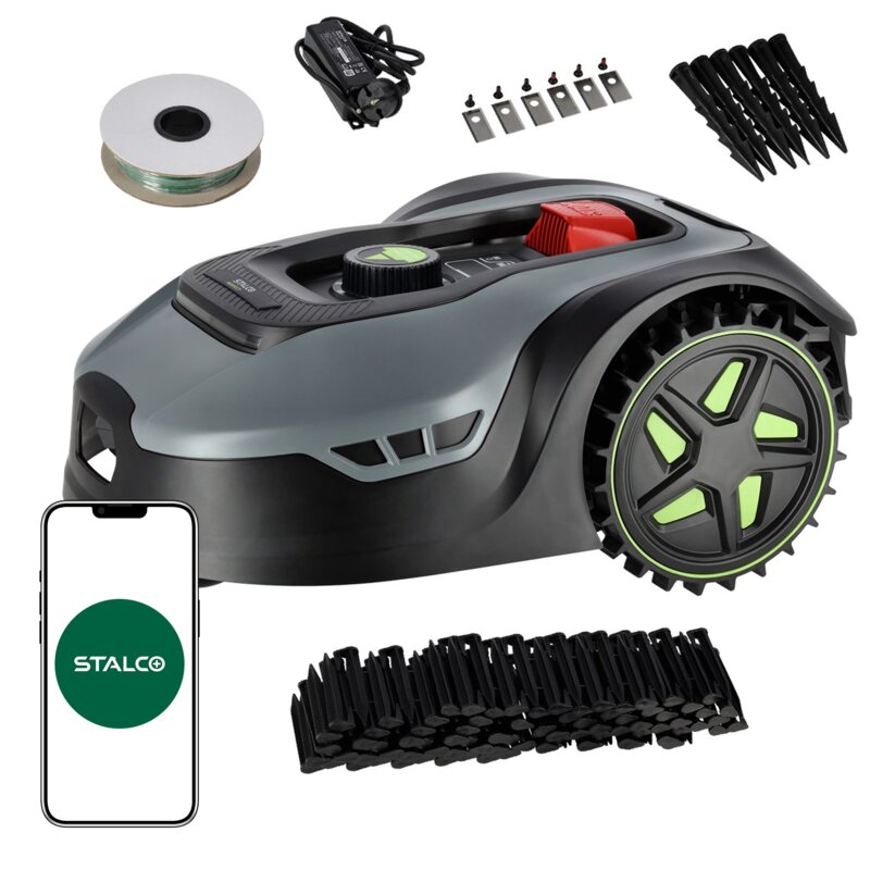 Robot koszący STALCO Perfect RMP650 sterowanie Bluetooth/Wi-Fi